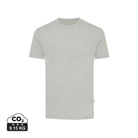 T-shirt en coton recyclé non teinté Iqoniq Manuel - Vêtement unisexe en coton durable pour entreprises responsables