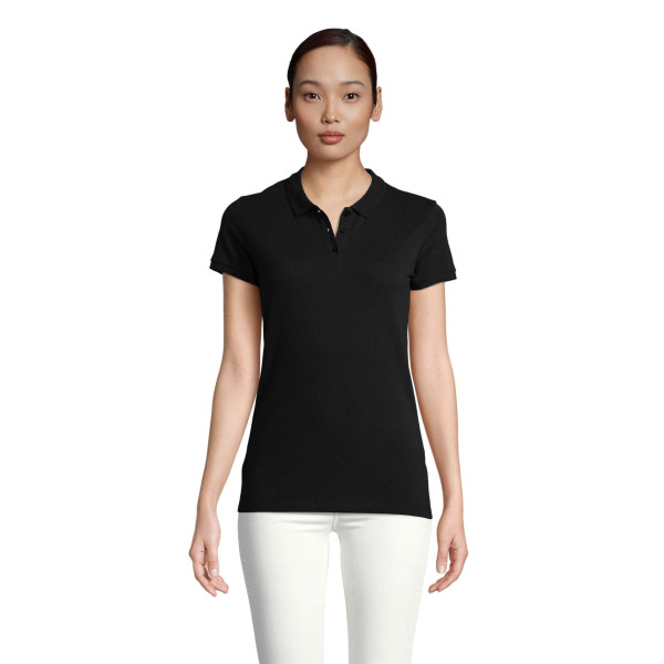 Polo femme en coton bio SOL'S Planet Women pour événements d'entreprise - BCM Goodies