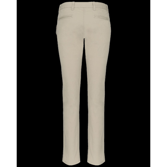 Pantalon chino femme personnalisable en coton et élasthanne - BCM Goodies