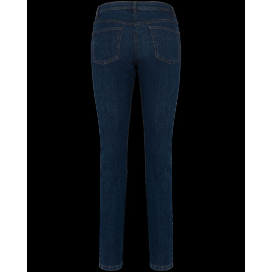 Jean basic femme en coton denim avec élasthanne - Coupe moderne et confortable - Idéal pour la personnalisation - Parfait pour l