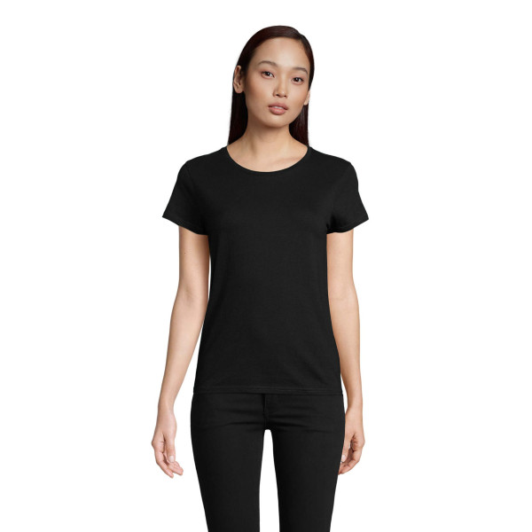 Tee-shirt femme jersey col rond ajusté SOL'S PIONEER WOMEN en coton bio - BCM Goodies