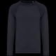 T-shirt écoresponsable raglan manches longues en coton biologique de qualité supérieure