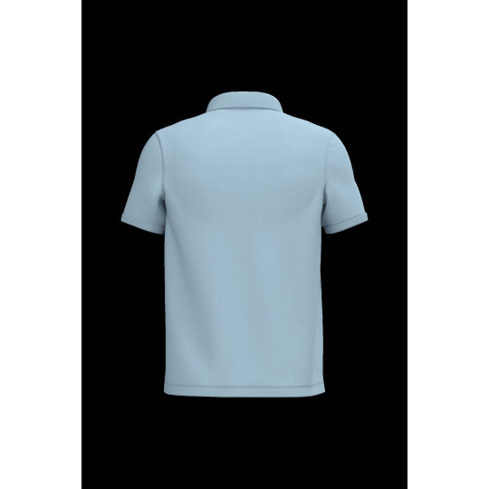 Polo écoresponsable maille piquée homme en coton biologique - BCM Goodies
