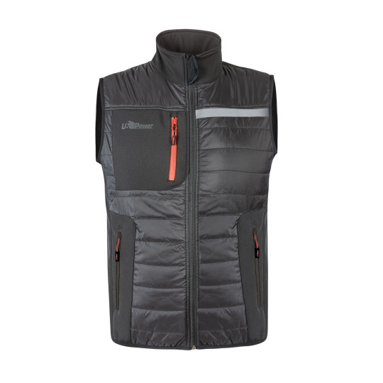 Veste de travail sans manches matelassée en graphène pour homme - BCM Goodies