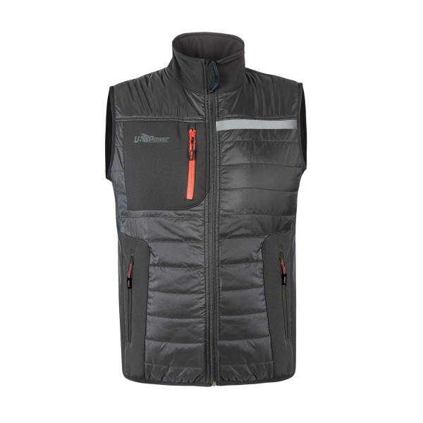 Veste de travail sans manches matelassée en graphène pour homme - BCM Goodies