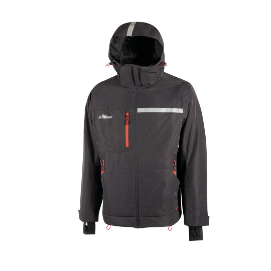 Veste Wink personnalisable de BCM Goodies - Veste de travail en polyester avec matelassage en graphène, imperméable et équipée d