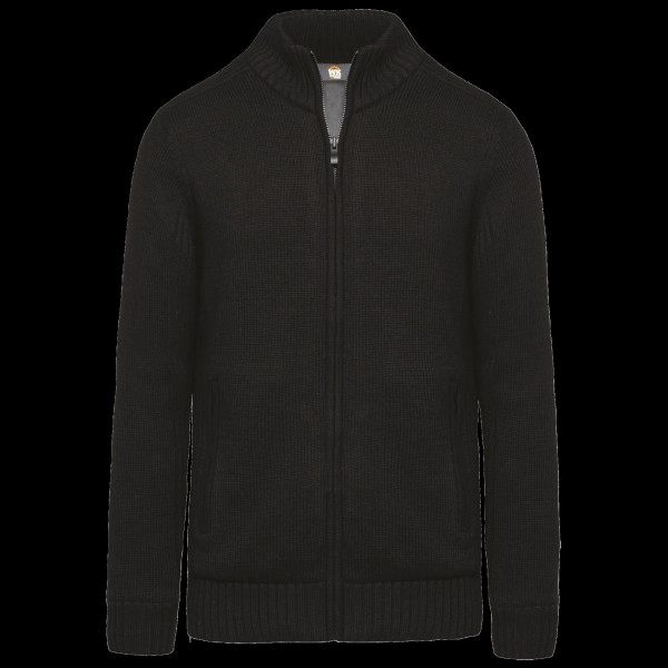 Cardigan doublé polaire pour homme - Vêtement chaud et confortable | BCM Goodies