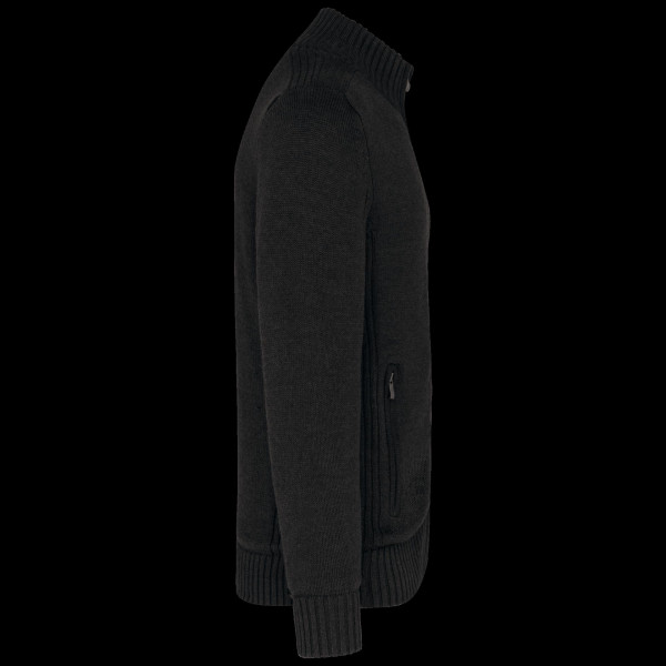 Cardigan doublé polaire pour homme - Vêtement chaud et confortable | BCM Goodies