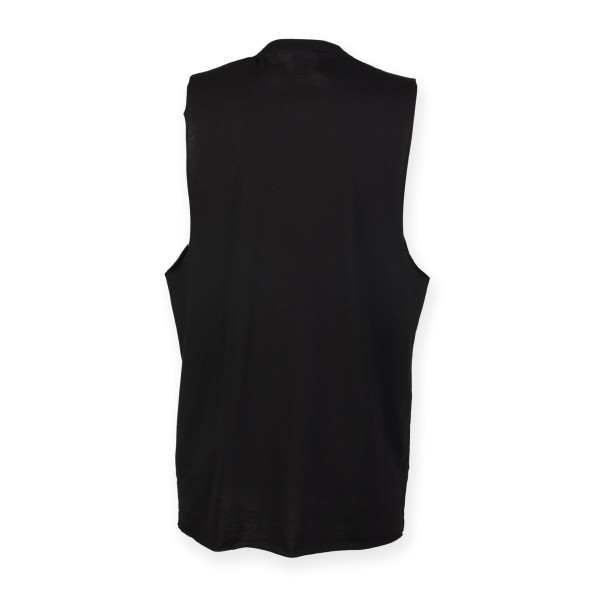 Débardeur évasé pour homme en coton et polyester - BCM Goodies