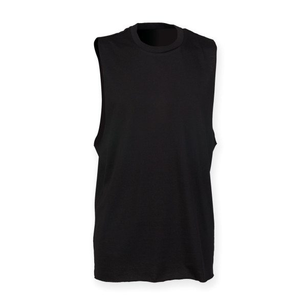 Débardeur évasé pour homme en coton et polyester - BCM Goodies