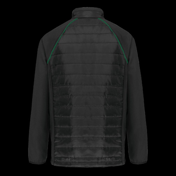 Veste Day To Day bi-matière unisexe - Polyester, softshell 2 couches, poches zippées - BCM Goodies