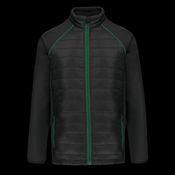 Veste Day To Day bi-matière unisexe - Polyester, softshell 2 couches, poches zippées - BCM Goodies