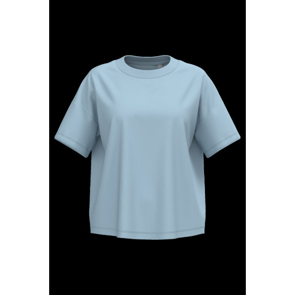 T-shirt écoresponsable oversize en coton biologique pour femme - BCM Goodies