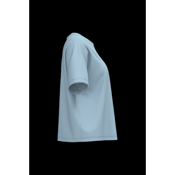 T-shirt écoresponsable oversize en coton biologique pour femme - BCM Goodies