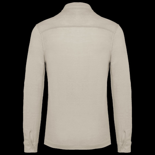 Chemise en lin pour homme 100% lin - Coupe ajustée et élégante - Détails raffinés - Idéale pour toutes occasions - Parfait pour 