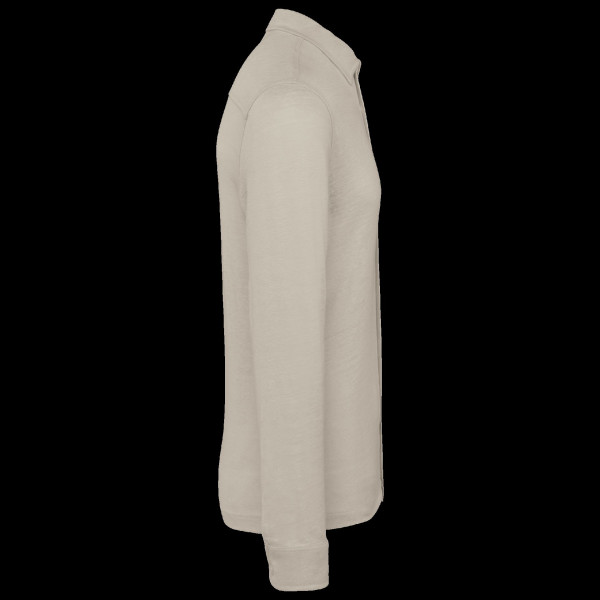 Chemise en lin pour homme 100% lin - Coupe ajustée et élégante - Détails raffinés - Idéale pour toutes occasions - Parfait pour 