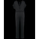 Combinaison en maille manches courtes en lin pour femme - Vêtement polyvalent et confortable