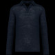 Polo manches longues en lin pour homme - BCM Goodies