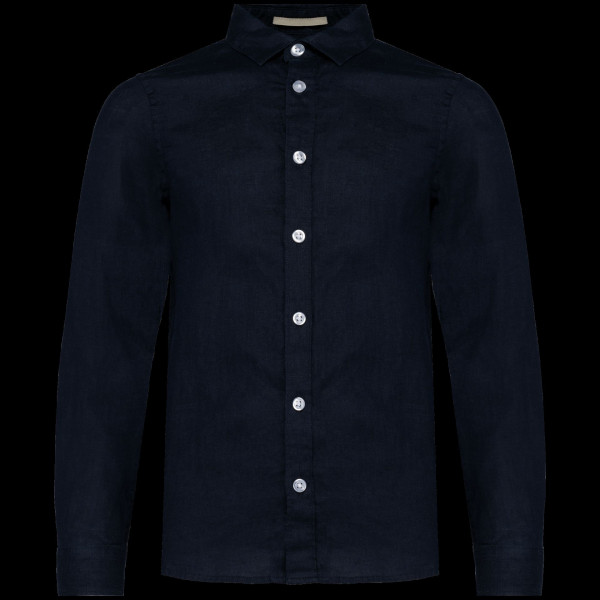 Chemise en lin pour enfant - Coupe ajustée et durable | BCM Goodies