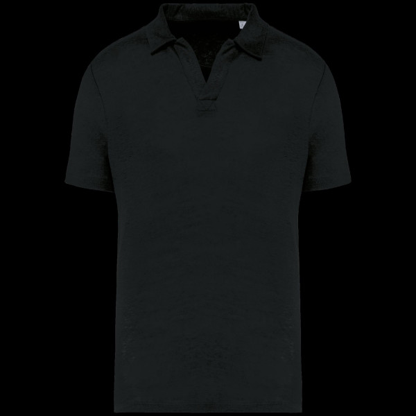 Polo en lin pour homme de qualité - BCM Goodies