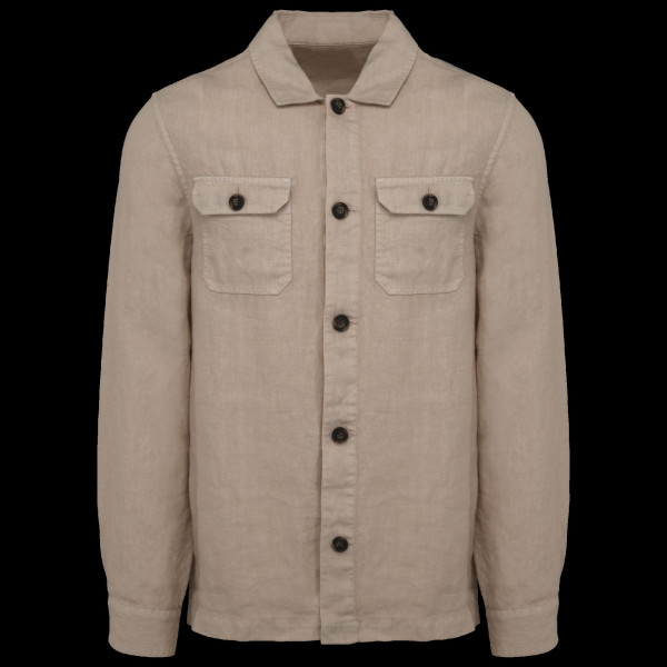 Surchemise en lin pour homme personnalisable - BCM Goodies