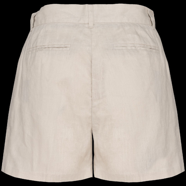 Short en lin pour femme - Vêtement élégant et décontracté pour une tenue estivale chic | BCM Goodies