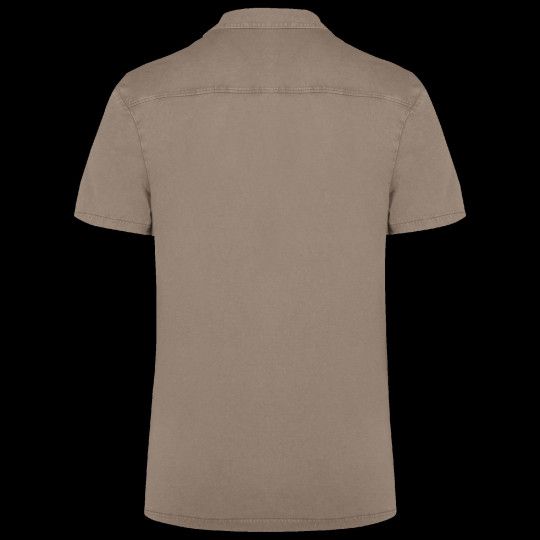 Chemise écoresponsable délavée en jersey pour homme - BCM Goodies