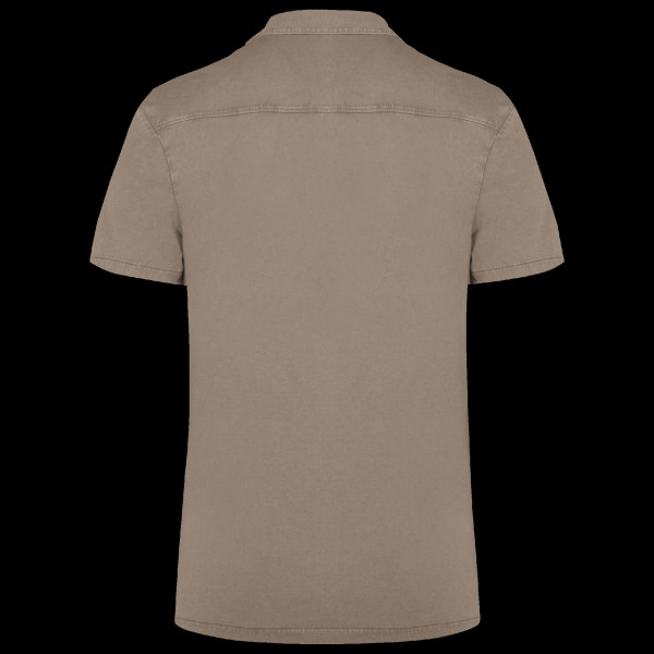Chemise écoresponsable délavée en jersey pour homme - BCM Goodies