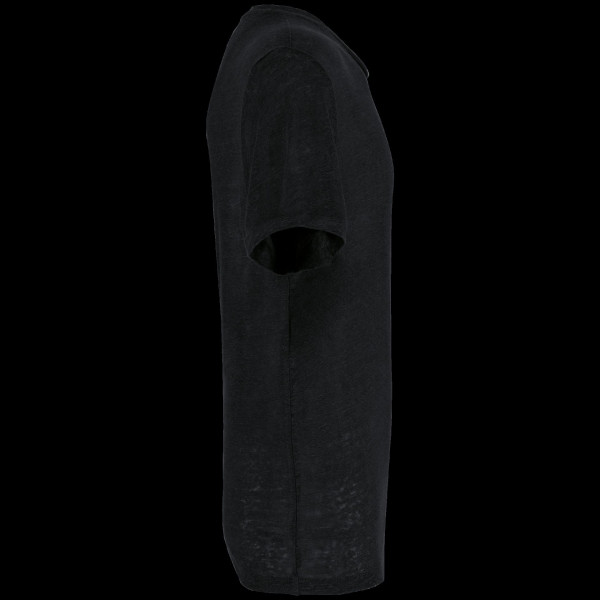T-shirt en lin pour homme personnalisable de qualité - BCM Goodies