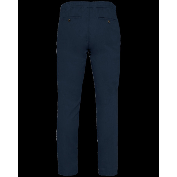 Pantalon écoresponsable en lin et coton bio pour homme - BCM Goodies