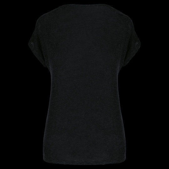 T-shirt col V en lin pour femme - Tendance et confortable | BCM Goodies