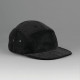 Casquette campeur 5 panneaux en velours - Personnalisation logo entreprise