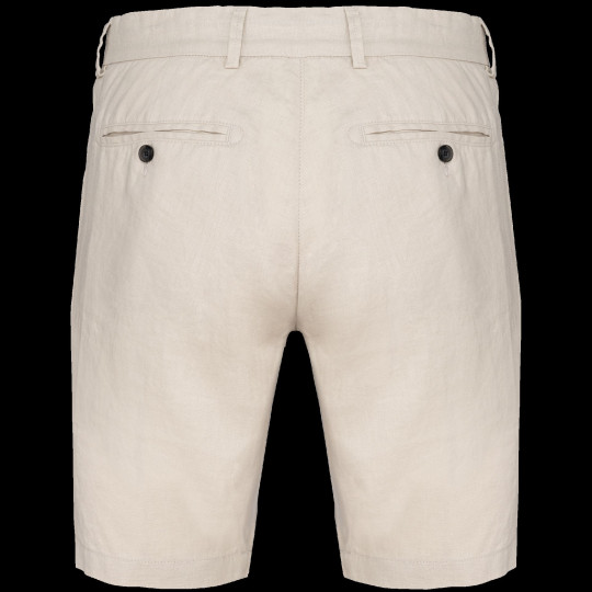 Bermuda en lin pour homme personnalisable - BCM Goodies