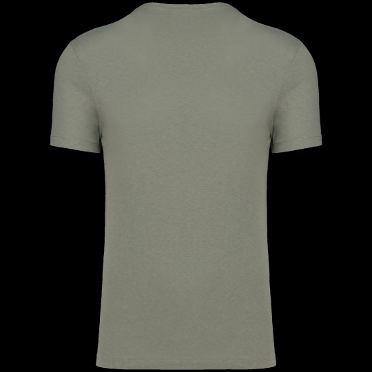 T-shirt écoresponsable en coton bio et lin unisexe - BCM Goodies