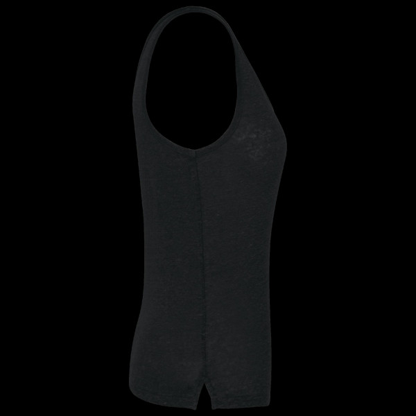 Débardeur en lin pour femme personnalisable - BCM Goodies