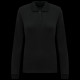 Polo piqué manches longues Bio180 femme - Vêtement élégant et confortable en coton biologique - Personnalisable pour événements 