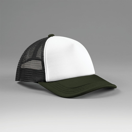 Casquette trucker 5 panneaux multicolor personnalisable - BCM Goodies