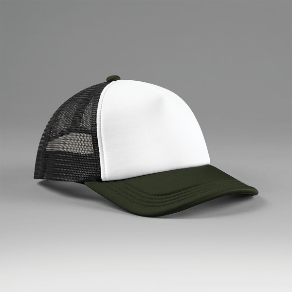Casquette trucker 5 panneaux multicolor personnalisable - BCM Goodies