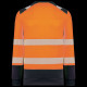 Sweat-shirt de sécurité recyclé col rond unisexe personnalisable - BCM Goodies