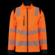 Veste softshell de sécurité recyclée avec manches détachables unisexe - BCM Goodies