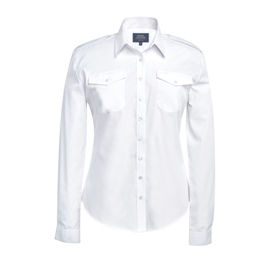 Chemise Pilote femme manches longues Personnalisable | BCM Goodies