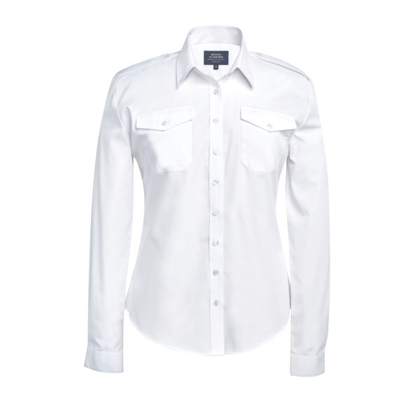 Chemise Pilote femme manches longues Personnalisable | BCM Goodies