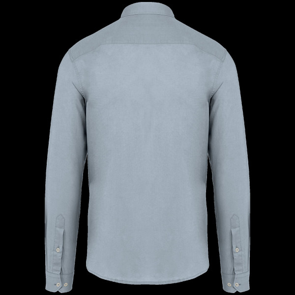 Chemise écoresponsable pour homme personnalisable en coton biologique - BCM Goodies