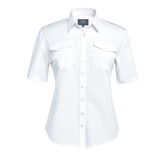 Chemise Pilote femme manches courtes Personnalisable | BCM Goodies