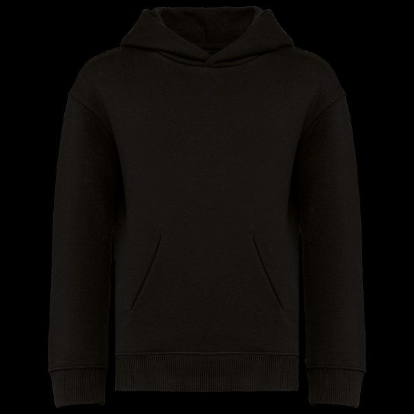 Sweat-shirt écoresponsable à capuche oversize enfant Personnalisable | BCM Goodies