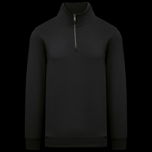 Sweat-shirt écoresponsable à col montant zippé homme Personnalisable | BCM Goodies