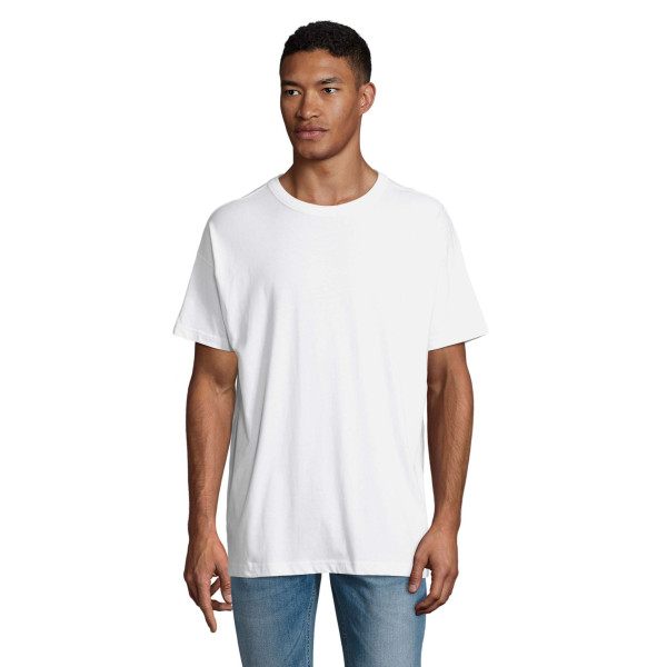 Tee-shirt oversize homme SOL'S BOXY MEN en coton peigné biologique - Personnalisable pour communication B2B