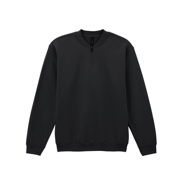 Sweat-shirt en molleton 1/4 zip Personnalisable | BCM Goodies