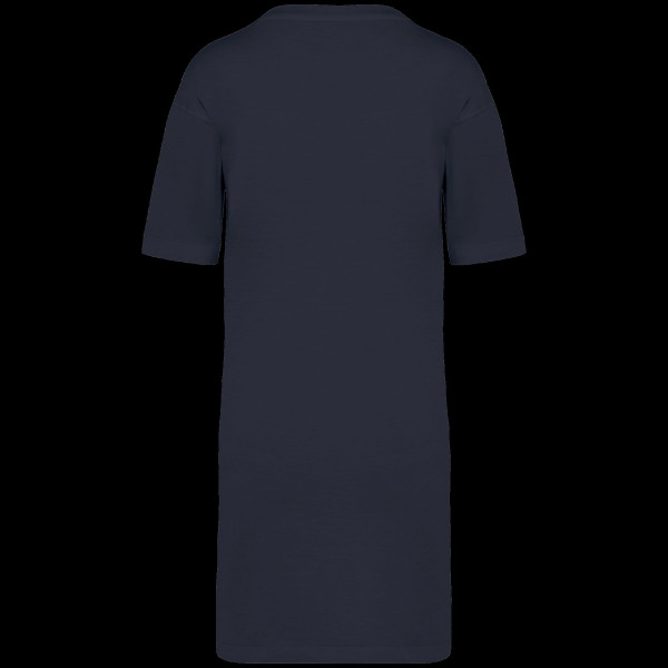 Robe T-shirt écoresponsable en coton biologique délavé pour femme - BCM Goodies