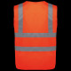 Gilet adulte haute visibilité unisexe Personnalisable | BCM Goodies